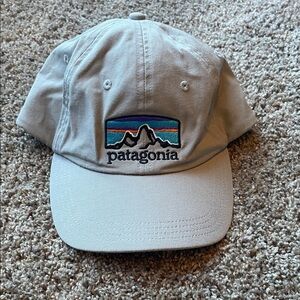 Patagonia Light Gray Cap with embroidered Logo all sizes